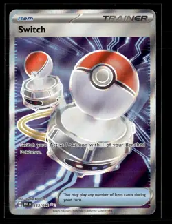 Pokemon 2025 Mega Evolution – Phantasmal Flames Switch UR #123/94 - Image 1