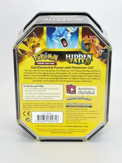 Pokemon TCG Sword & Shield Hidden Fates (Factory Sealed) Charizard Collector Tin - Image 3