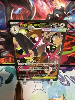 Mega Lopunny EX 128/094 Special Illustration Rare Pokemon Phantasmal Flames SIR - Image 1