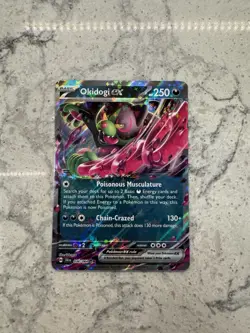 Okidogi EX 36/64 Pokemon TCG Scarlet & Violet Shrouded Fable Double Rare NM - Image 1