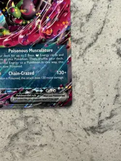 Okidogi EX 36/64 Pokemon TCG Scarlet & Violet Shrouded Fable Double Rare NM - Image 3