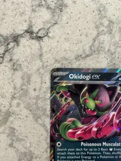 Okidogi EX 36/64 Pokemon TCG Scarlet & Violet Shrouded Fable Double Rare NM - Image 5
