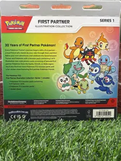 Pokemon TCG First Partner Illustration Collection Series 1 New Sealed - Image 2