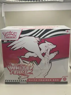 Pokemon TCG Scarlet & Violet White Flare ETB Elite Trainer Box Sealed - Image 1
