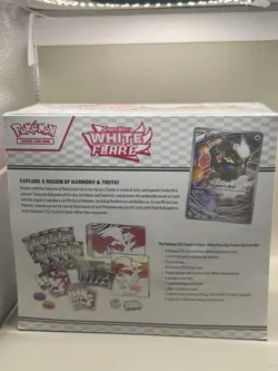 Pokemon TCG Scarlet & Violet White Flare ETB Elite Trainer Box Sealed - Image 2