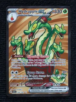Hydrapple ex Ultra Rare Pokemon SV07: Stellar Crown SCR #156 - Image 1