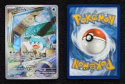 Quaxly Illustration Rare Pokemon Scarlet & Violet Paldea Evolved PAL #206 - Image 3