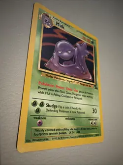 Pokemon Muk 28/62 Fossil Regular - NM - Image 1