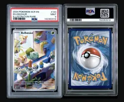 2024 Pokemon SCR EN Bulbasaur 143 PSA 9 - Image 3