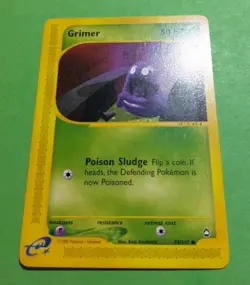 Grimer 079/147 Aquapolis Regular Pokemon, LP - Image 2