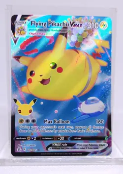 Pokemon Flying Pikachu VMAX 007/025 Celebrations - Image 1