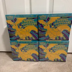 Pokemon TCG - Ascended Heroes ETB Elite Trainer Box LOT OF FOUR— NEW & SEALED - Image 2