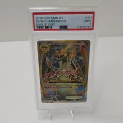 Pokemon M Charizard EX 101/108 Evolutions Full Art Ultra Rare Holo 220 HP PSA 9 - Image 1