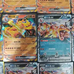 12*Lot Pokemon TCG Chinese 151C/csv5C RR Charizard ex #22 KB72 - Image 2