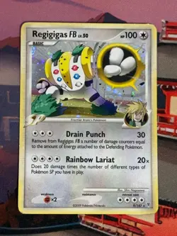 Regigigas FB 9/147 Holo Rare Supreme Victors Pokemon Holo HP - Image 1