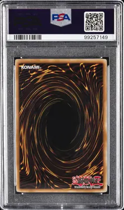 2012 YU-GI-OH! TURBO PACK: BOOSTER EIGHT #EN000 THUNDER KING RAI-OH PSA 8 - Image 2