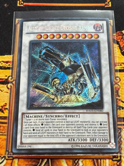 Secret Rare Ally of Justice Decisive Armor HA03-EN060 Hidden Arsenal 3 | LP - Image 1