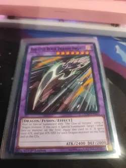 Yugioh - Red-Eyes Black Dragon Sword LEDD-ENA43 Unlimited - Legendary Dragon Dec - Image 1