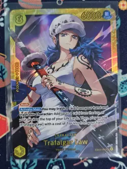 Trafalgar Law EB03-062 Extra Booster: One Piece Heroines Edition Foil SEC - Image 1