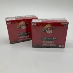 Lot of (2) One Piece TCG OP-13 Carrying On His Will Booster Boxes SEALED EN - Image 1