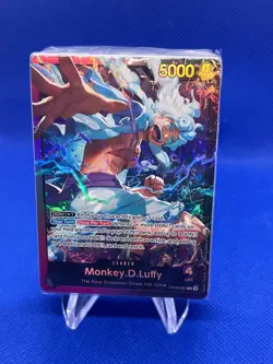 SEALED One Piece Starter Deck 26 ST26 PURPLE/BLACK Monkey.D.Luffy DECK ONLY - Image 1