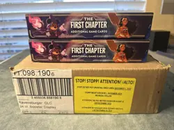 Case-Disney Lorcana First Chapter Booster Boxes (4) Dec.1st 2023 - Not Sealed. - Image 1