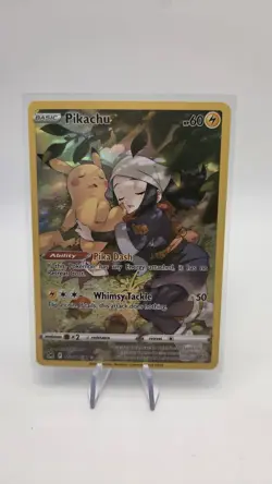 Pokemon Pikachu TCG TG05/TG30 Swsh11: Lost Origin Trainer Gallery Holo Card - Image 1