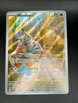 Mimikyu SVP 075 Black Star Promo Holo Scarlet & Violet Pokemon Card NM - Image 1