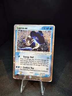 Pokemon Lapras ex 110 DMG EX Ruby & Sapphire 99/109 Holo Ultra Rare 2003 Card - Image 1