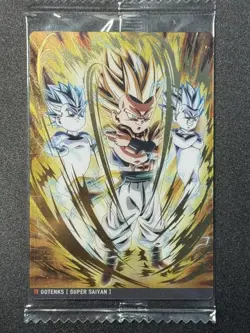 6-23 SR Gotenks Super Saiyan Dragon Ball Itajaga Super Trading Card Sealed ZR29 - Image 1