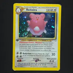 Blissey Heiteira 2/64 - Neo Revelation 1st Edition German - Pokemon Card - Image 1