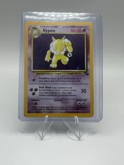 Pokemon Hypno Fossil Holo Rare 8/62 Unlimited NM/LP Card 1999 - Image 3
