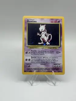 Mewtwo Base Set 10/102 - Unlimited Holo Rare Card - Pokemon Card TCG - NM/LP - Image 1