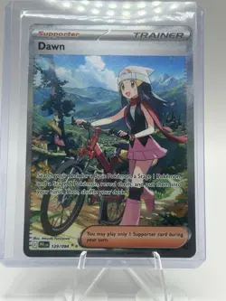 Pokemon Dawn 129/94 SIR 2025 TCG Phantasmal Flames English Card NM - Image 3