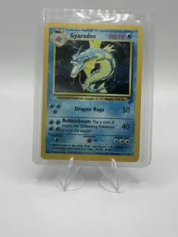 Pokemon Gyarados TCG Holo Card Base Set 2, Unlimited Rare, 7/130 LP Condition - Image 3