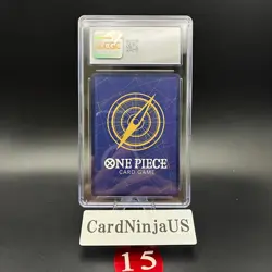 CGC 10 GEM MINT Nami Parallel OP01-016 R 25th Edition ONE PIECE Card Game 15 - Image 2