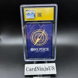 CGC 10 PRISTINE Monkey D. Luffy (Parallel) P-001 P 25th Edition - ONE PIECE Card - Image 2