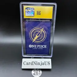 CGC 10 PRISTINE Luffy P-110 Premium Card Collection ONE PIECE DAY 25 Japanese - Image 2