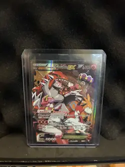 Team Magma’s Groudon EX 15/34 XY Double Crisis 2015 Pokemon Card MP - Image 1
