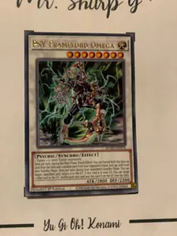 PSY-FRAMELORD OMEGA - 1st EDITION MGED-EN076 ENGLISH Yu-Gi-Oh! CARD RARE - Image 2
