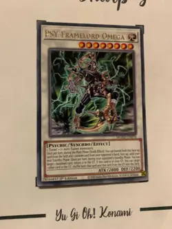 PSY-FRAMELORD OMEGA - 1st EDITION MGED-EN076 ENGLISH Yu-Gi-Oh! CARD RARE - Image 4