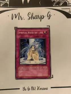 SPIRITUAL WATER ART- AOI - CRV-EN051 ENGLISH Yu-Gi-Oh! CARD COMMON KONAMI - Image 3