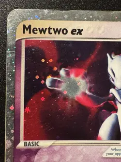 Mewtwo ex 101/109 EX Ruby & Sapphire Pokemon Card Holo Foil Rare HP - Image 3