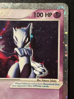 Mewtwo ex 101/109 EX Ruby & Sapphire Pokemon Card Holo Foil Rare HP - Image 4