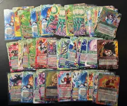 Foil Fusion World Dragon Ball Super Card Game Vegeta Goku Bt17 Bt28 UC Lot ZR29 - Image 1