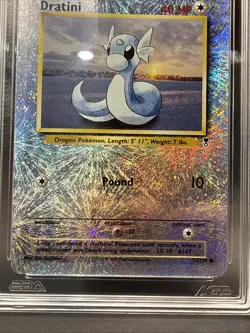 Pokemon TCG Dratini 72/110 Legendary Collection 2002 Reverse Holo Card - Image 2