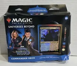 MTG Universes Beyond: Doctor Who Timey Wimey Commander Deck NEW (READ) - Image 1