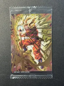 S5124 Son Goku 8-15 SR Japanese Dragon Ball Itajaga Vol.8 Card Sealed Bandi ZR29 - Image 1