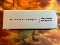 MTG Secret Lair X Street Fighter - Traditional Foil Edition Factory Sealed!! - Image 1