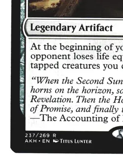 Magic The Gathering MTG Amonkhet AKH 2017 #237 Throne of the God-Pharaoh NM x2 - Image 5